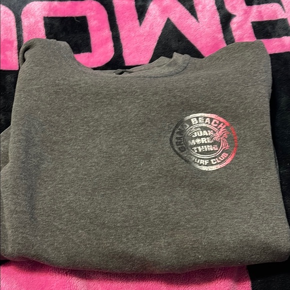 Gray Grand Beach Surf Club Sweatshirt - Picture 1 of 3